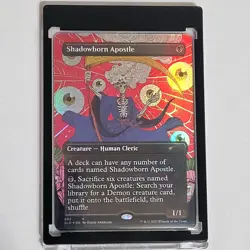 MTG Shadowborn Apostle-Secret Lair FOIL Promo Cards 682, PACK FRESH WITH CASE - Image 1