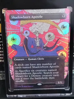 MTG Shadowborn Apostle-Secret Lair FOIL Promo Cards 682, PACK FRESH WITH CASE - Image 2
