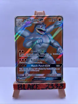 Machamp GX 135/147 Full Art SM - Burning Shadows Ultra Rare Pokemon Card - LP++ - Image 1