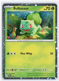 Bulbasaur - 046 (Cosmos Holo) 46 SV: Scarlet & Violet Promo Cards NM Holo - Image 1