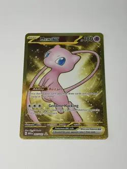 Pokemon Card TCG Gold Mew ex 205/165 SV: Scarlet & Violet 151 Hyper Rare NM - Image 1