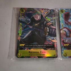 One Piece CCG Promo Cards Monkey D Luffy & Roronoa Zoro OP12 Illustration Box 3 - Image 2