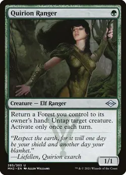 [MTG] Quirion Ranger (285) (MH2) NM - Image 1