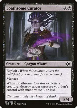 [MTG] Loathsome Curator (Foil) (091) (MH2) NM - Image 1
