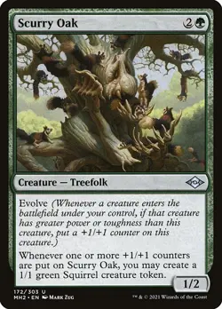 [MTG] Scurry Oak (172) (MH2) NM - Image 1