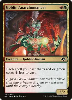 [MTG] Goblin Anarchomancer (200) (MH2) NM - Image 1