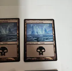 Magic the Gathering MTG 10X Snow-Covered Swamp Coldsnap Lot near mint LOOK - Image 4