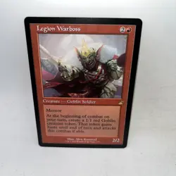 Legion Warboss (Retro Frame) 337 Rare Ravnica Remastered Magic: The Gathering LP - Image 1