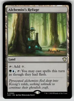 Alchemist's Refuge Rare Commander: Secrets of Strixhaven 360 MTG Near Mint 2026 - Image 1