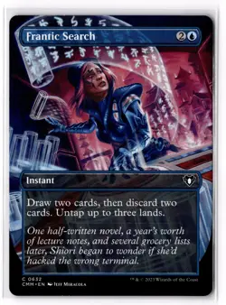 Frantic Search (Borderless) 632 Commander Masters NM - Image 1