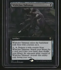 Throne of Eldraine Wishclaw Talisman (Extended Art) Foil - Image 1