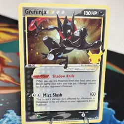 Greninja near mint gold Star SWSH144 Promo Holo 25th Anniversary Pokemon TCG - Image 2