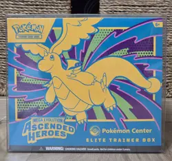 SEALED NEW Ascended Heroes Pokemon Center Elite Trainer Box W/Protective Case - Image 1