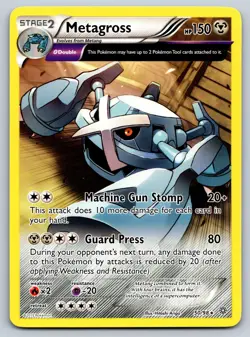 Metagross 50/98 Ancient Origins Rare Pokemon LP - Image 1