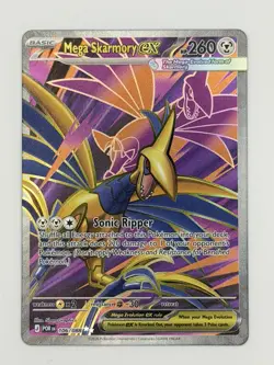 Mega Skarmory ex 106/088 Perfect Order Full Art Ultra Rare Pokemon TCG NM - Image 1