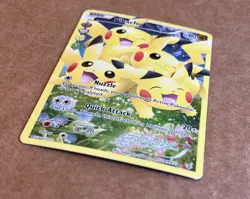 Pokemon Pikachu Full Art Holo Ultra Rare RC29/RC32 Generations 60HP 2016 Card - Image 4