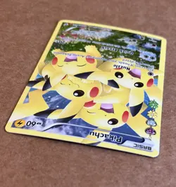 Pokemon Pikachu Full Art Holo Ultra Rare RC29/RC32 Generations 60HP 2016 Card - Image 5