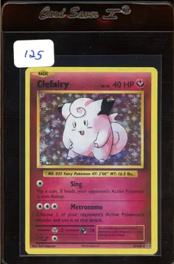 Clefairy - XY Evolutions Set - 63/108 - Holo - Pokemon Card - EXC / Near Mint - Image 1
