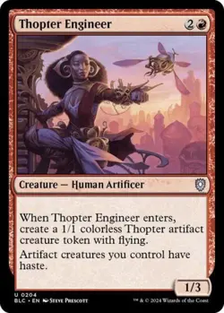 Thopter Engineer - Near Mint MTG Commander: Bloomburrow - Image 1