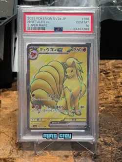2025 POKEMON Japanese 151 C-COLL 151 SUPER RARE NINETALES EX PSA 10 - Image 1