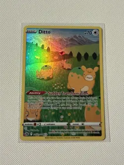 Pokemon TCG Ditto Crown Zenith-Galarian Gallery GG22/GG70 Holo Ultra Rare - Image 1
