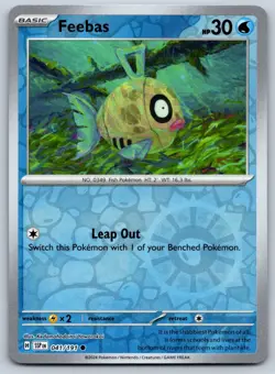 Feebas 041/191 Surging Sparks Common Pokemon NM Reverse Holo - Image 1