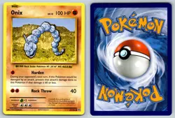 Onix 61/108 Evolutions Common Pokemon NM - Image 3