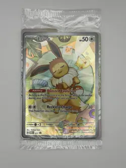 Pokemon Eevee TCG 173 Holo Promo Prismatic Evolutions Sealed - Image 1