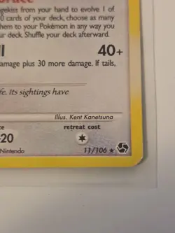 Togekiss 11/106 Great Encounters Holo Pokemon - Image 5