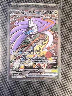 The Pokemon Company Raging Bolt ex 166/131 Prismatic Evolutions SIR Holo (MINT) - Image 1