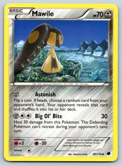 Mawile 80/116 Plasma Freeze Uncommon Pokemon LP - Image 1