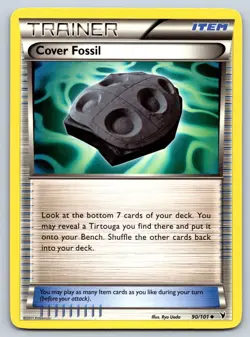 Cover Fossil 90/101 Noble Victories Uncommon Pokemon LP - Image 1