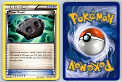 Cover Fossil 90/101 Noble Victories Uncommon Pokemon LP - Image 3
