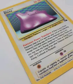 Ditto Pokemon 18/62 Fossil Holo - Image 2