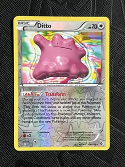 Pokemon TCG Ditto 108/149 Boundaries Crossed Reverse Holo Rare (English) - LP - Image 2