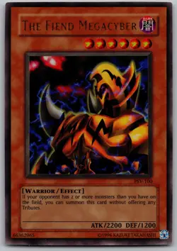 The Fiend Megacyber Unlimited Ultra Rare Pharaoh's Servant PSV-100 LP - Image 1