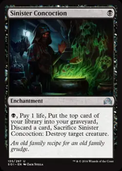 Sinister Concoction - Light Play MTG Shadows Over Innistrad - Image 1