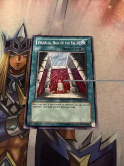 Yugioh Valhalla, Hall of the Fallen PP02-EN020 Secret Rare VLP - Image 1