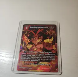 CookieRun TCG Braverse Burning Spice Cookie UR Foil BSS-009 Card - Image 3
