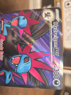 Hydreigon Ex Full Art Ultra Rare Pokemon Card - Image 2
