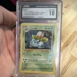 Pokemon Ivysaur CGC Graded 002/034 Trading Card Game Classic Holo 2023 - Image 1
