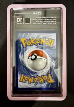 Team Rocket's Mewtwo ex 216 Scarlet & Violet Promo Cards Holo TAG 10 GEM MINT #1 - Image 2