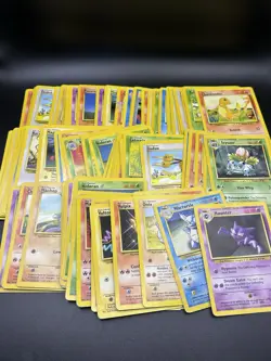 400+ Huge Base Set Pokemon Card Lot Mixed Vintage Bulk Collection Lot - Image 2