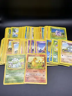 400+ Huge Base Set Pokemon Card Lot Mixed Vintage Bulk Collection Lot - Image 3