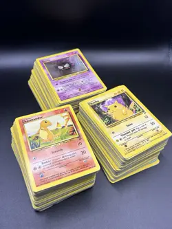300+ Huge Base Set 2 Pokemon Card Lot Mixed Vintage Bulk Collection Lot - Image 1