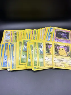 300+ Huge Base Set 2 Pokemon Card Lot Mixed Vintage Bulk Collection Lot - Image 3