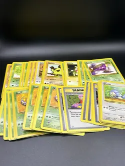100+ Huge Team Rocket Pokemon Card Lot Mixed Vintage Bulk Collection Lot - Image 2