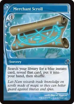 MTG English Merchant Scroll (Future Sight) NM Normal Mystery Booster 2 - Image 1