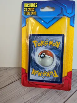 2019 Pokemon TCG New Factory Sealed MJ Holding Blister Pack 20 Card Pack Game 728192477089 - Image 1