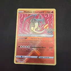 Nintendo Pokemon GO 6-Card Lot Radiant Charizard/Blastoise/Eevee Holo - Image 1